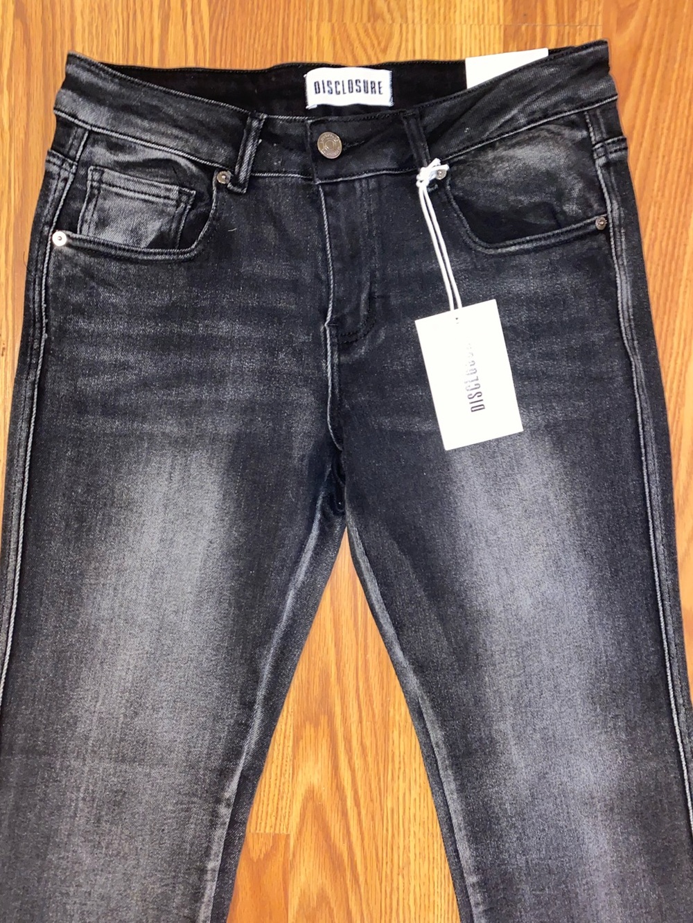 NWT | Disclosure Low Rise Bootcut Black Women’s Jeans | Size 9/29 - Picture 2 of 9